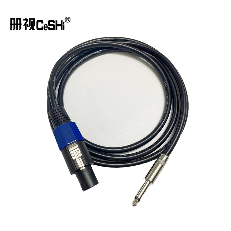 册视6.5对欧姆头音箱连接线2米条高清大图
