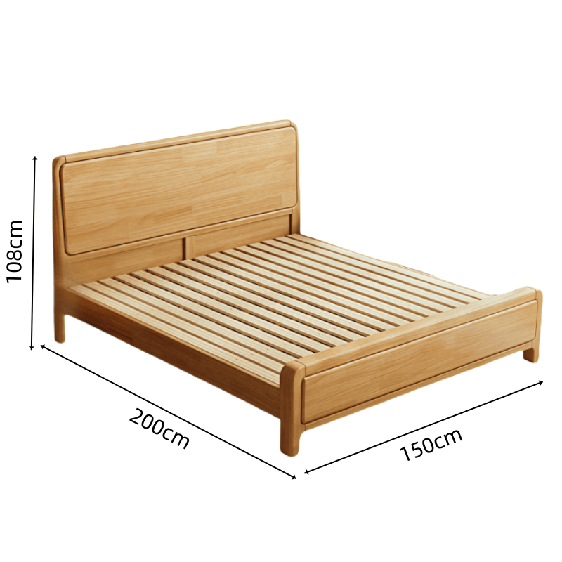 鑫木樽实木床150*200*108cm张高清大图