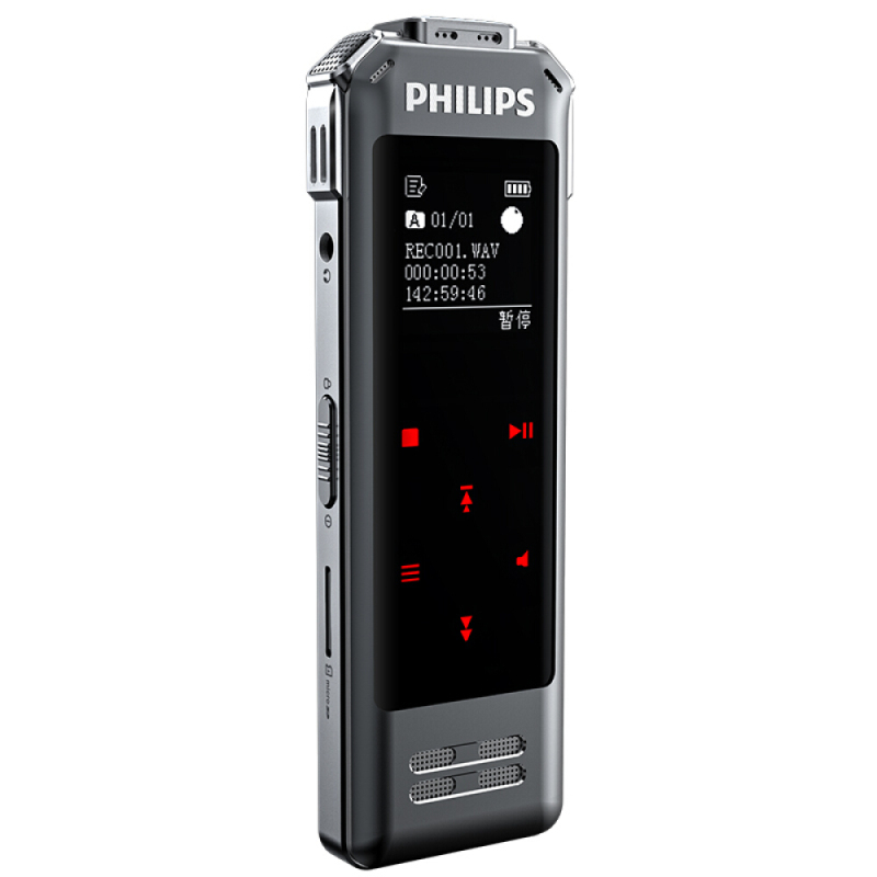 飞利浦(PHILIPS)录音笔 VTR8062 专业录音笔 实时翻译 语音转文字