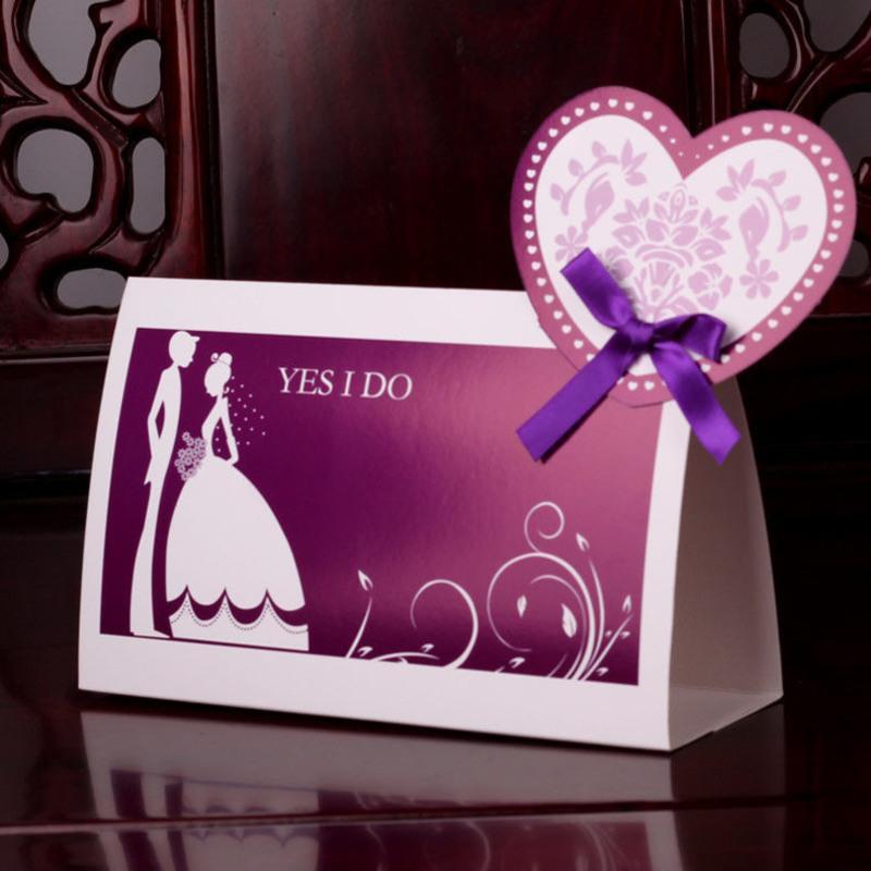 粉色娘家席10张 席位卡 签到台卡婚礼布置装饰用品婚庆用品创意个性结婚喜字 桌卡
