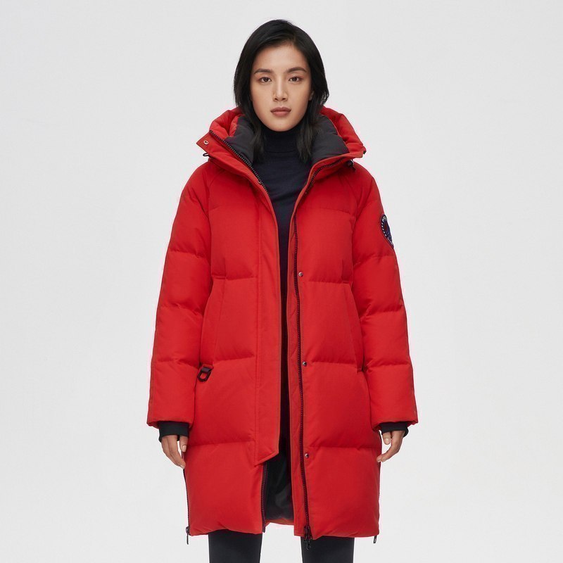波司登羽绒服女新款2021极寒系列中长款抗寒鹅绒加厚保暖防风外套