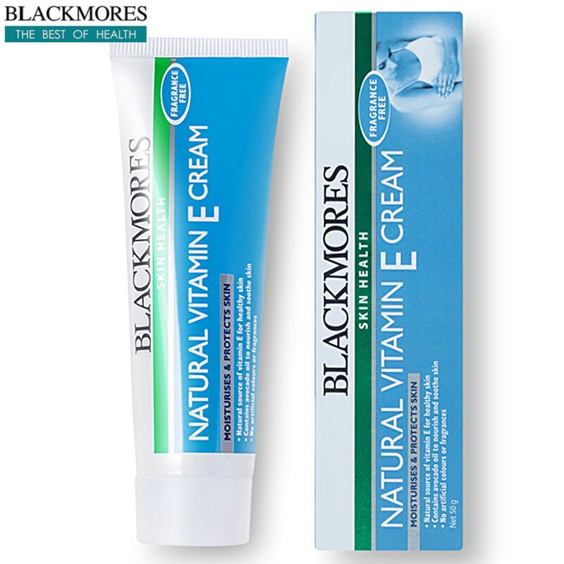 Blackmores澳佳宝 澳洲进口天然维生素E润肤霜50g VE面霜冰冰霜 冰冰霜