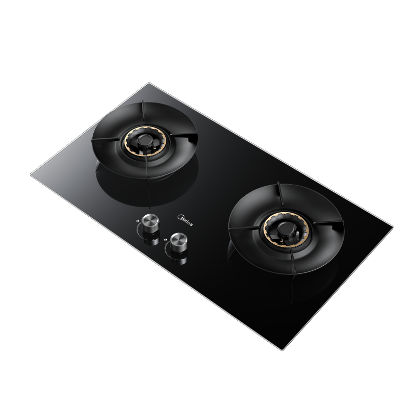 美的(Midea)Q83 一级能效5.2KW 大火力 70%热效率燃气灶台式嵌入式两用易清洁童锁保护燃气灶 天然气