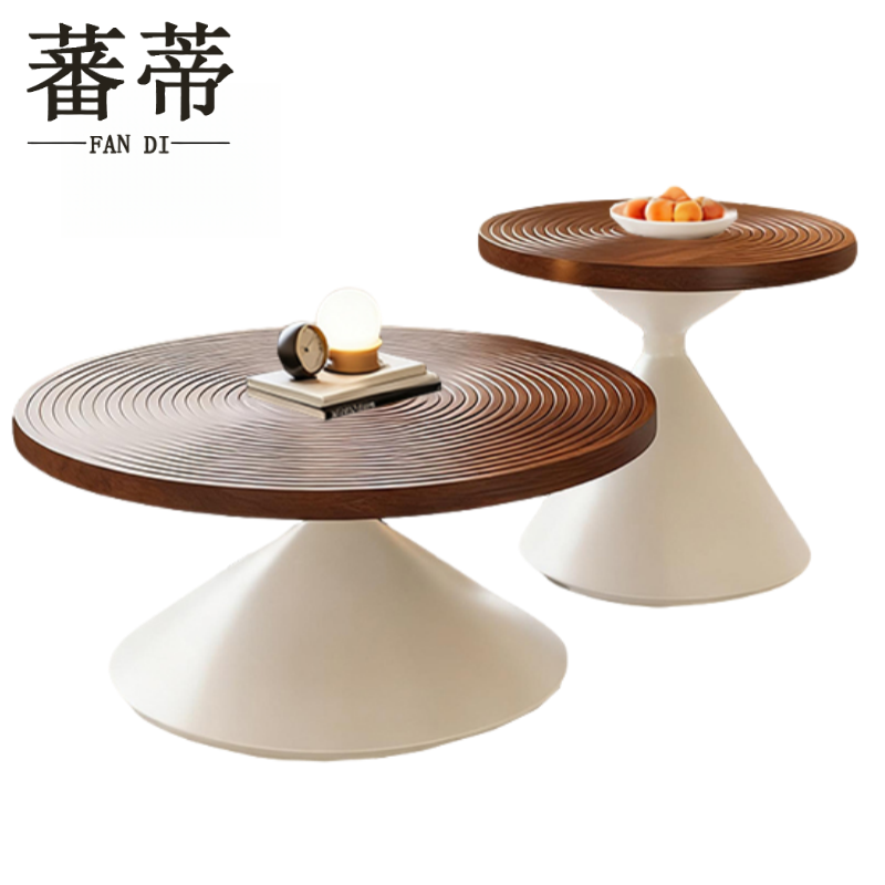 蕃蒂 茶几 50+80CM套