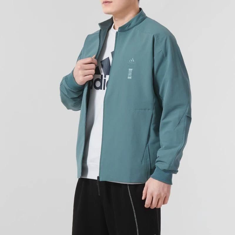 adidas/阿迪达斯外套武极系列运动休闲舒适立领男装夹克IX4284 C图片