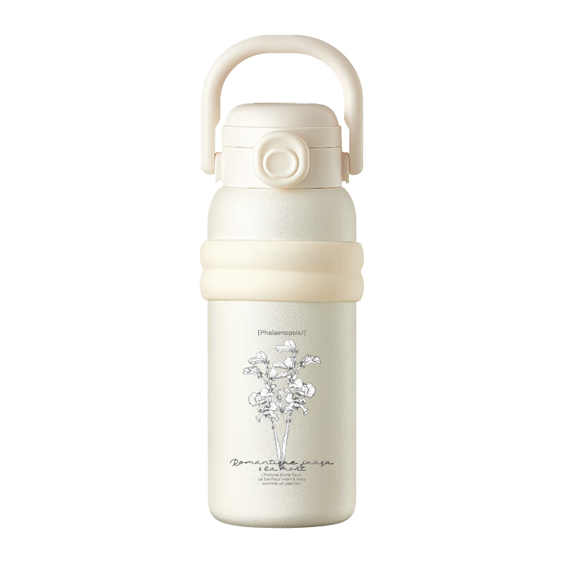 物生物音悦保温杯 浮光白 550ml