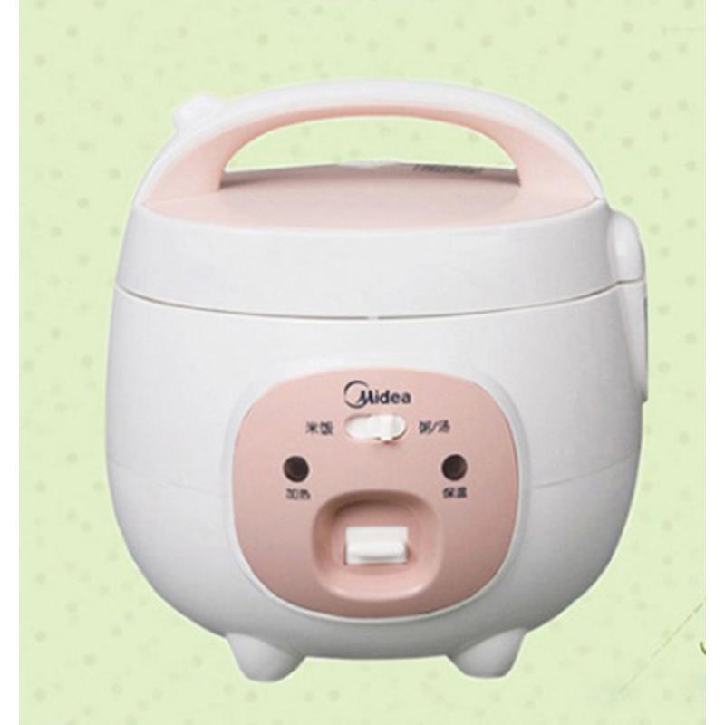 美的(Midea)电饭煲电饭锅1.6L迷你电饭煲可拆洗内盖黑晶不粘内胆家用电饭煲MB-YN161 N