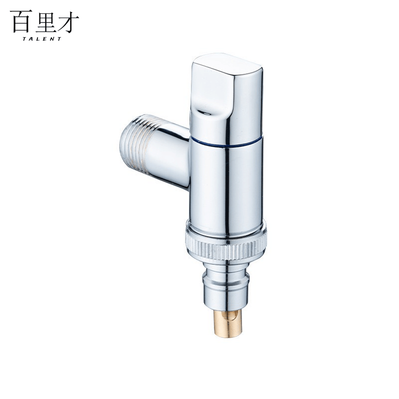 百里才 全铜电镀洗衣机脱扣自动止水龙头水嘴 4分DN15 个图片