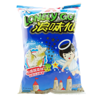 旺旺 浪味仙 田园蔬菜味 花式薯卷70g袋装 休闲零食薯片玉米条膨化食品香脆薯条怀旧儿童小吃