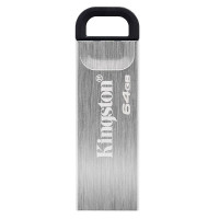 金士顿(Kingston)64GB USB 3.2 Gen 1 U盘 DTKN 金属外壳 读速200MB/s支持批量定制