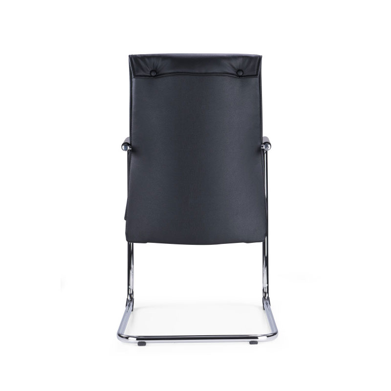 臻远 ZY-7467办公椅中背皮椅老板椅电脑椅弓形椅 西皮高清大图