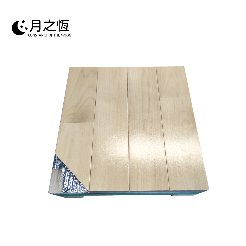 月之恒球馆枫桦木地板A级双层/平方米高清大图