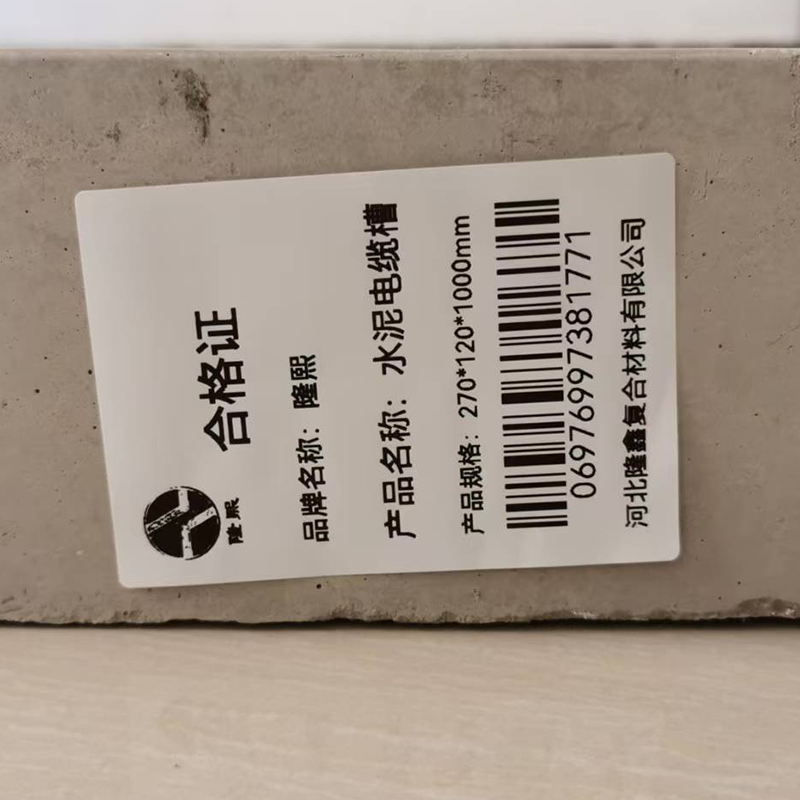 隆熙+水泥电缆槽+270*120*1000mm+根高清大图
