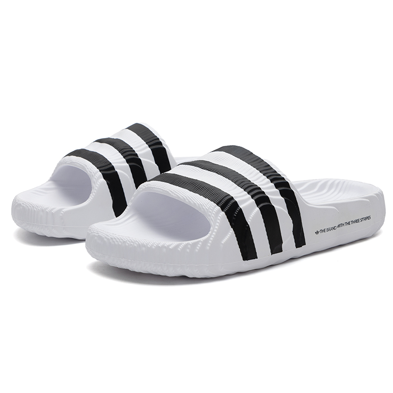 adidas阿迪达斯男女鞋新款运动休闲经典轻便透气沙滩鞋拖鞋IF3668 ZP高清大图