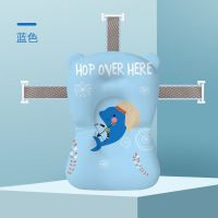 婴幼儿沐浴垫悬浮浴床防滑新生儿护脊浴网浴盆洗澡神器网兜可坐躺 蓝色海豚--悬浮款(0-18个月)