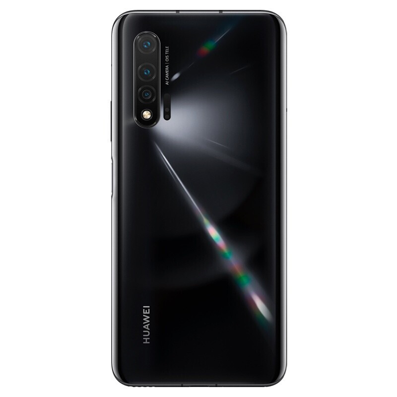 华为nova6 手机 全网通 亮黑色 8+128G（4G版）