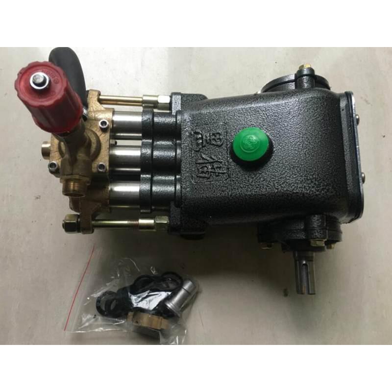 5558型商用洗车机泵头总成全铜高压清洗机器机头水泵头配件全铜泵头