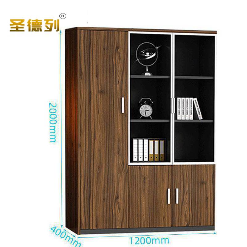 圣德列文件柜木质档案资料柜W-4 1200*400*2000mm