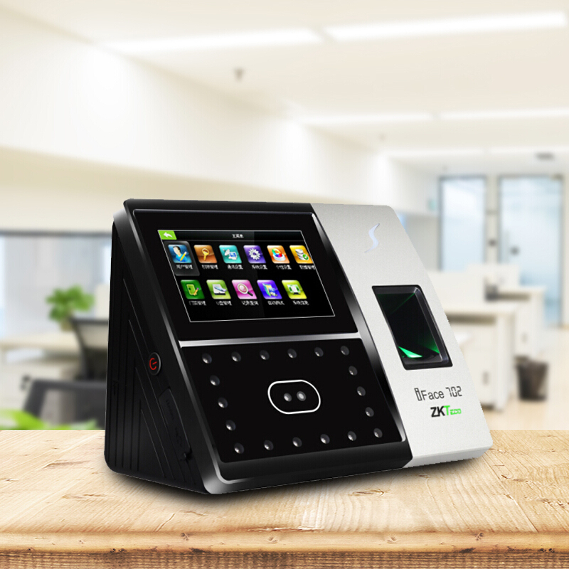 中控智慧 iFace702 指纹加人脸识别考勤机