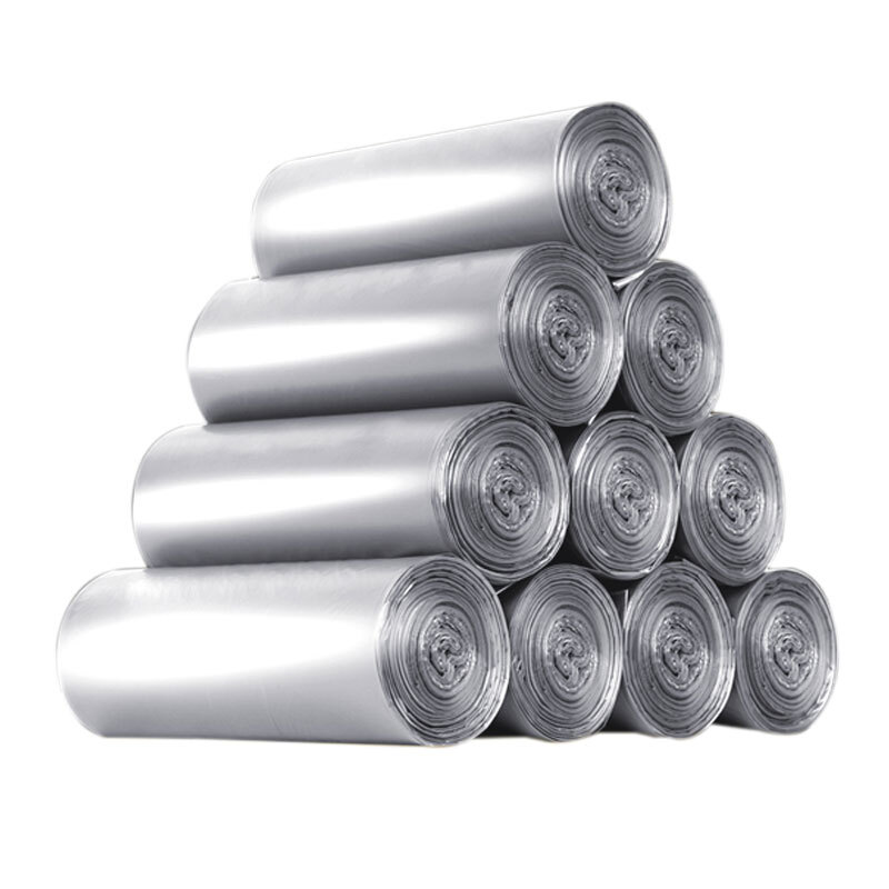 敏胤 MYL-4555-4 45*55 加厚银钢垃圾袋 30PC*3/组 5组/件高清大图
