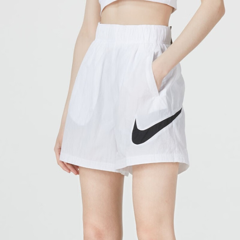 耐克(NIKE)女装短裤 2022夏季新款跑步训练运动服女子宽松梭织透气休闲裤 DM6740-100 S