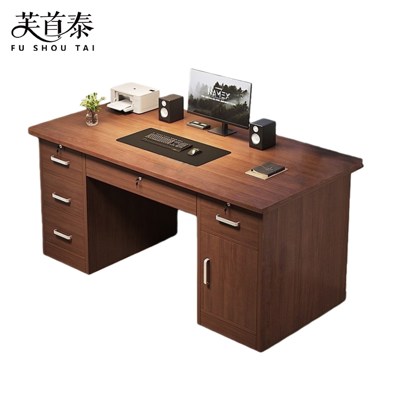 芙首泰电脑桌120*60*75cm张高清大图