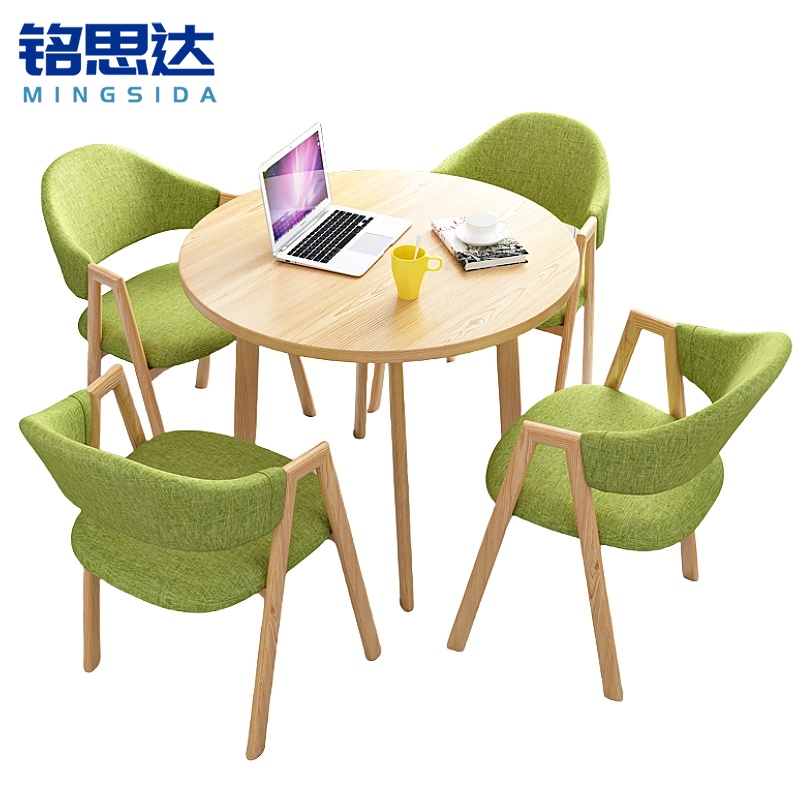 铭思达洽谈桌80cm套高清大图