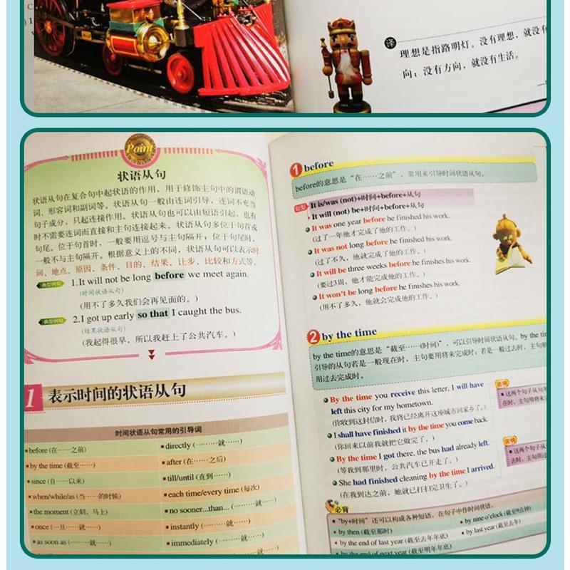 无敌英语语法高中版全套第6版高中英语语法+英语语法练习题集 语法专项训练题练习册题语法工具书 高一二三年级英语语法大全全