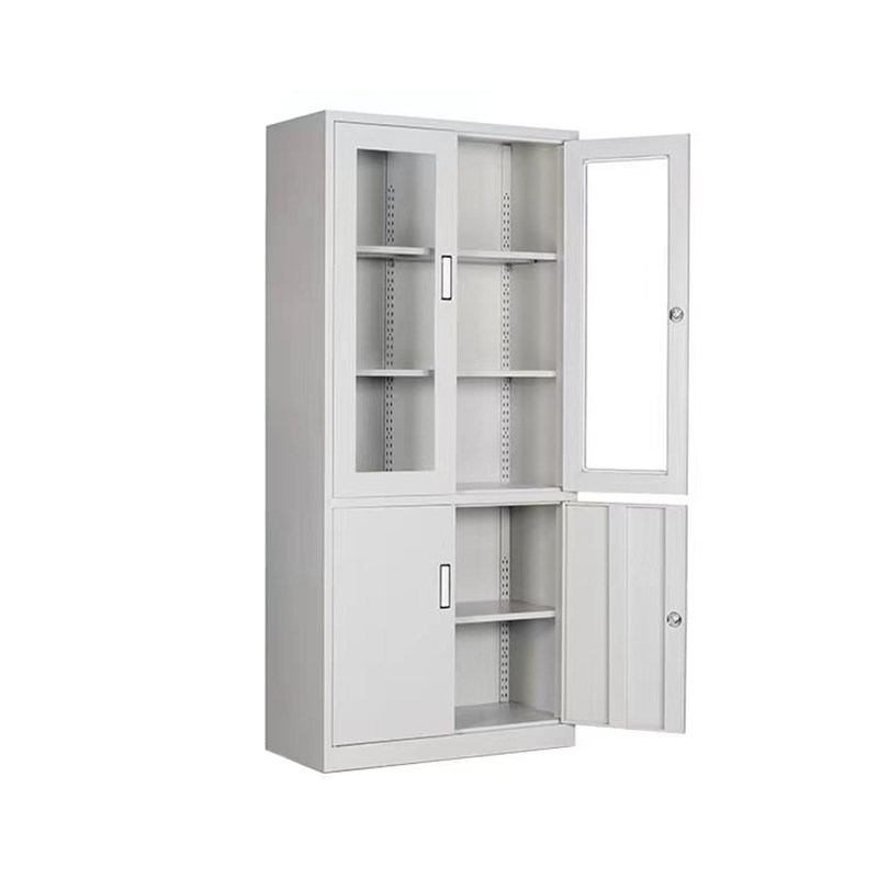 企来铁皮文件柜 900*400*1850mm 组高清大图