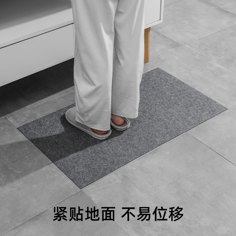 (免洗一次性，6片装)厨房浴室垫防滑脚垫家用淋浴房洗澡防摔地垫卫生间卫浴垫水池防滑垫高清大图