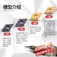 肯纳合金刀片 DNMG150608FN