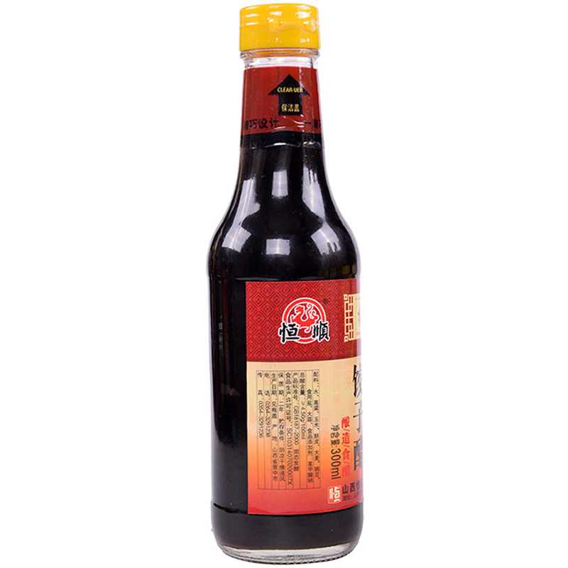 [苏宁超市]恒顺振晋饺子醋300ml 烹饪炒菜 镇江香醋 调味品料 蘸料醋 食醋