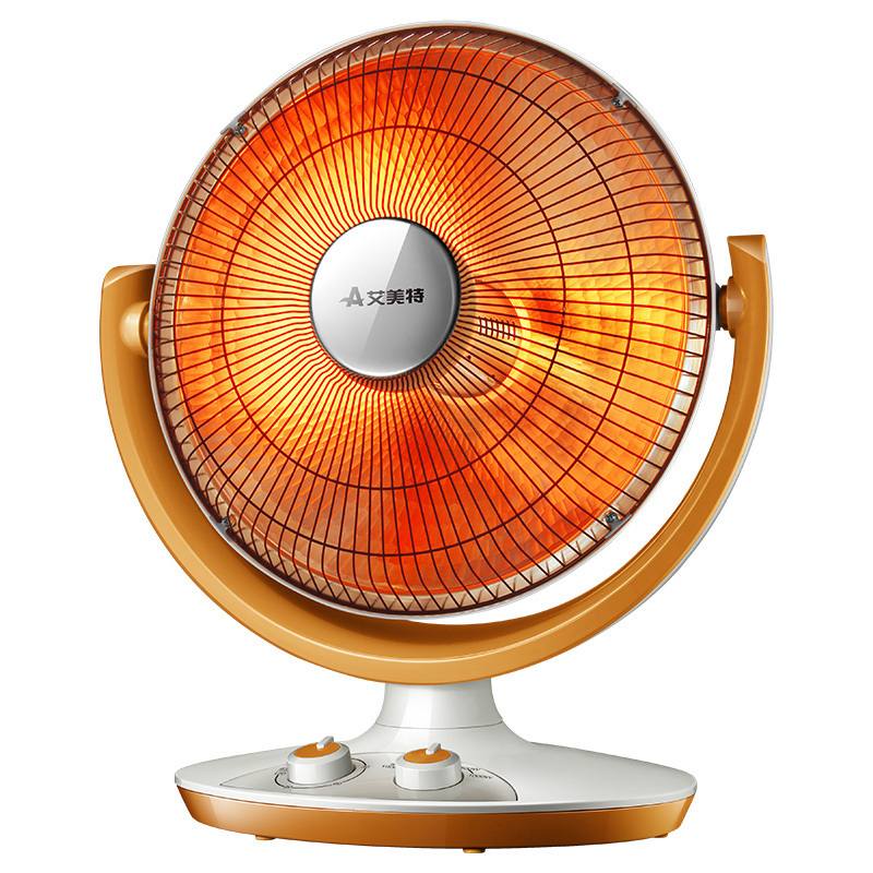 艾美特取暖器小太阳暗光护眼1200W电暖器速热台式 HF12081T-W