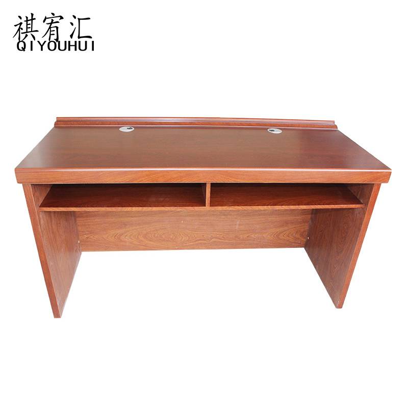 祺宥汇 办公桌 1400*600*800mm实木皮 张