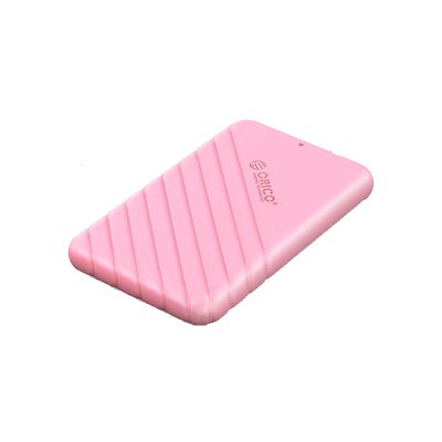 奥睿科(ORICO)Type-C移动硬盘盒2.5英寸USB3.1 SATA串口台式机笔记本SSD硬盘盒子 粉25PW1