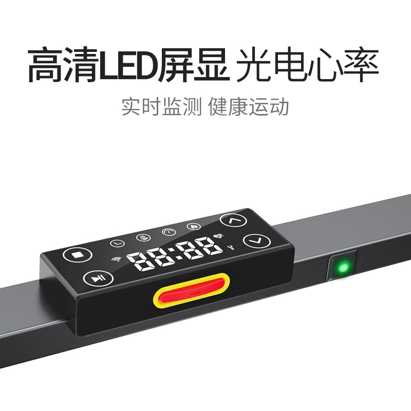 小米生态小金跑步机家用迷你小型可折叠收纳方便室内静音减震免安装健身器材智能跑步机 空气爆米花减震新款 K9