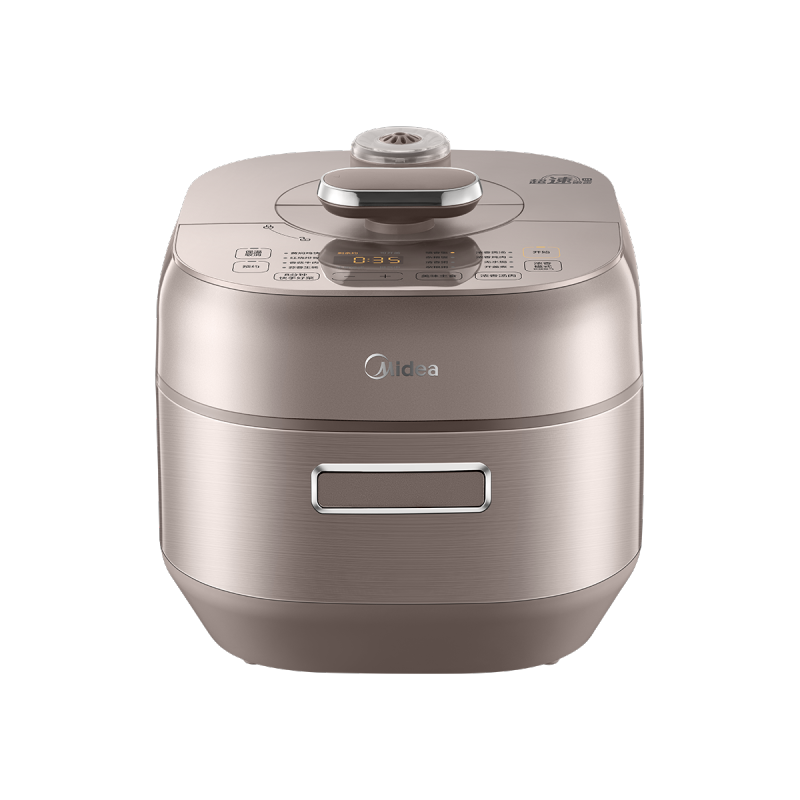 美的Midea电压力锅IH速嫩感0涂层高压锅5升家用煲汤智能预约电饭煲自动排气健康钢胆 MY-S5879K