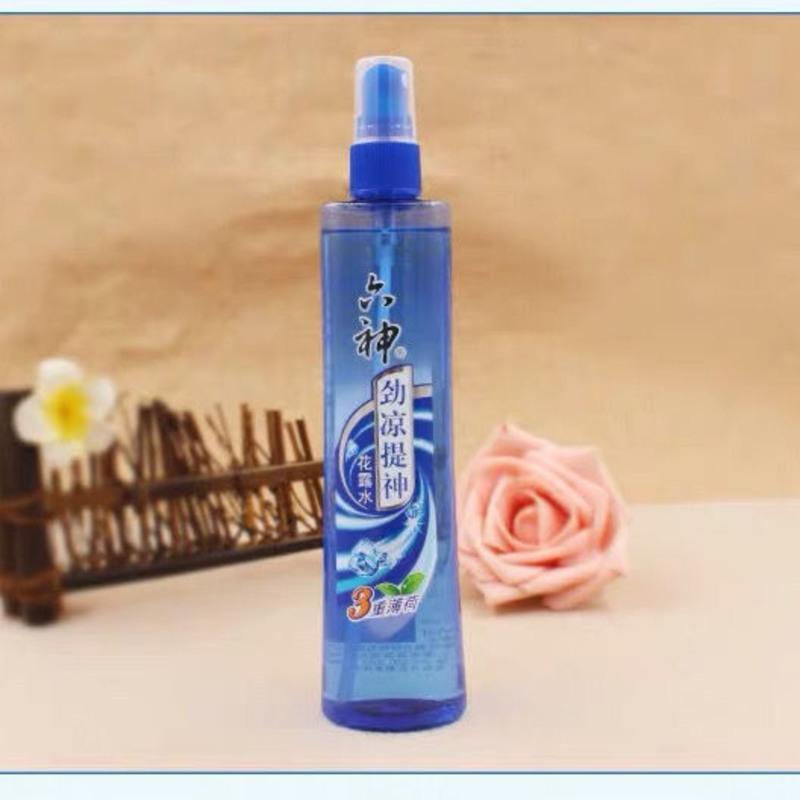 六神劲凉提神花露水180g清凉舒爽三重薄荷提神醒脑喷雾六神花露水 80ml劲凉*1瓶(送喷瓶)