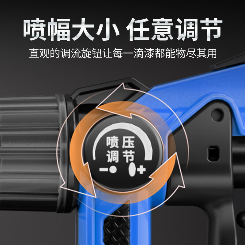 CIAA德国电动喷漆枪乳胶漆家用喷涂机锂电池充电式喷壶一体机高清大图