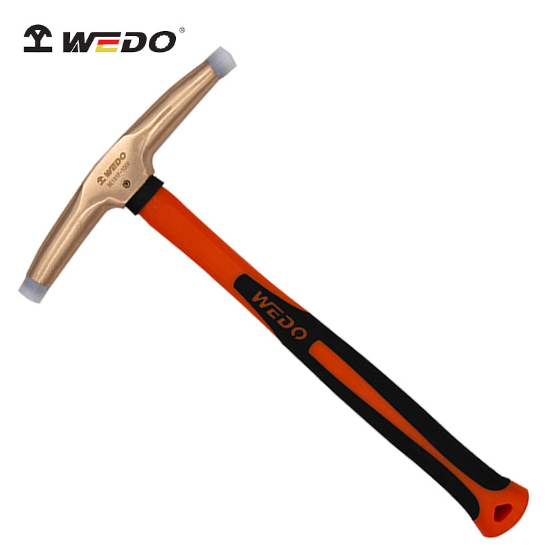 WEDO维度 防爆工具 无火花 防爆尼龙顶锤 防爆锤子 铝青铜 铍青铜 铍青铜650g