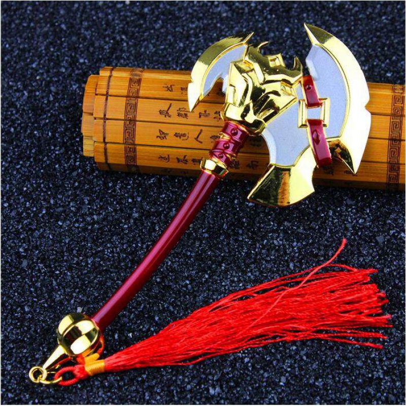 王者皮肤武器英雄兵器鲁班七号兰陵王扇子合金模型荣耀周边玩具刀14cm牛魔西部大镖客精工制作送展架图片 高清实拍大图 苏宁易购