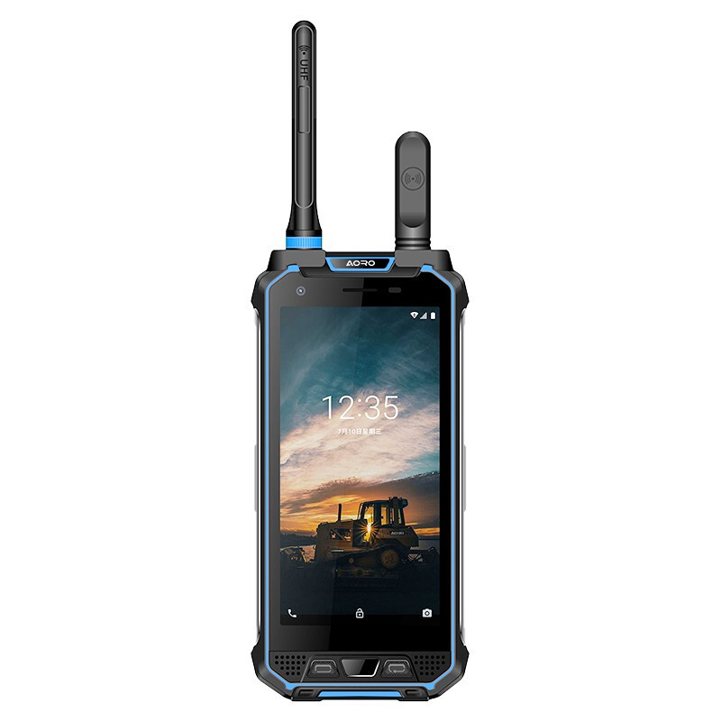 遨游(AORO)M5-LTE5专网智能终端1.8G LTE专网防爆手机炼化厂石油化工厂可适配基站 DMR-6+128G高清大图