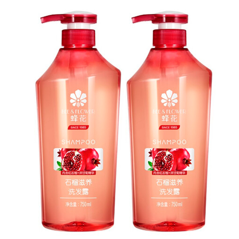 蜂花(BEE & FLOWER)生姜健发洗发露750ml装洗发水高清大图