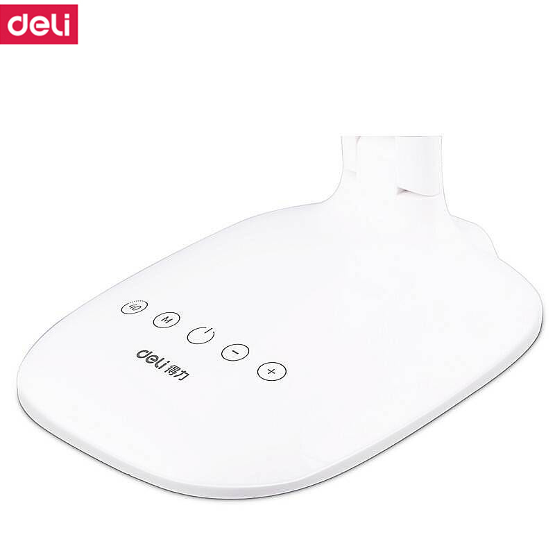 得力(deli) M 4324LED可充电台灯(白色)1200mAhDC5V