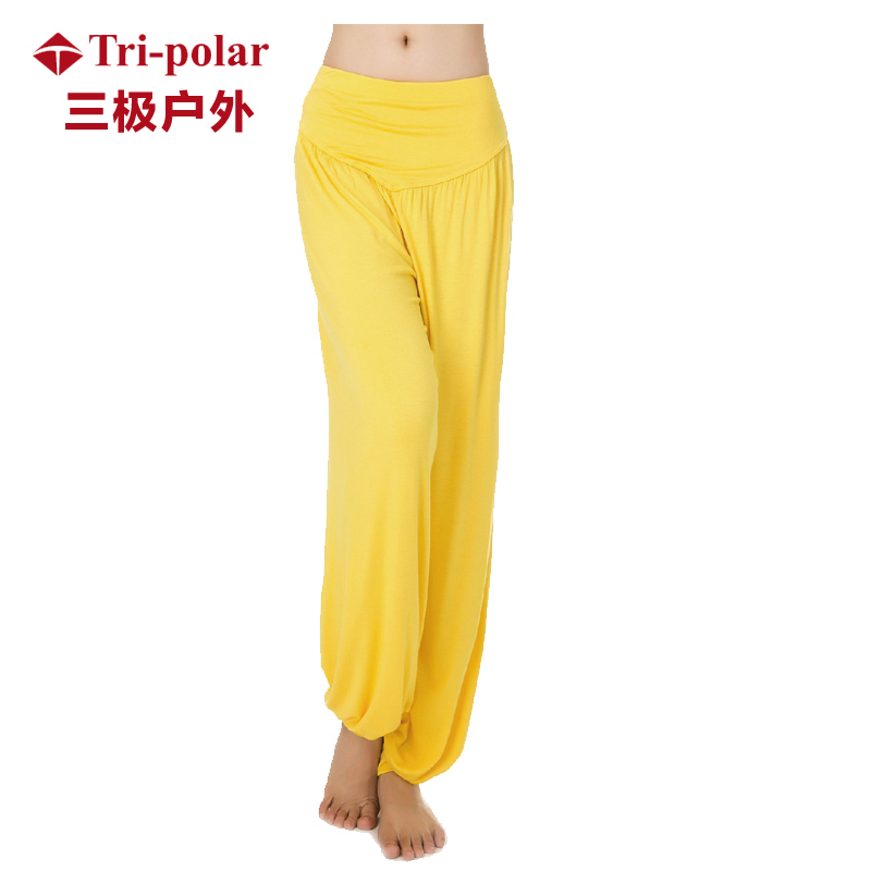 三极户外(Tripolar) TP1051 新款瑜珈裤收口灯笼裤舞蹈裤太极裤运动服瑜伽服女运动休闲裤