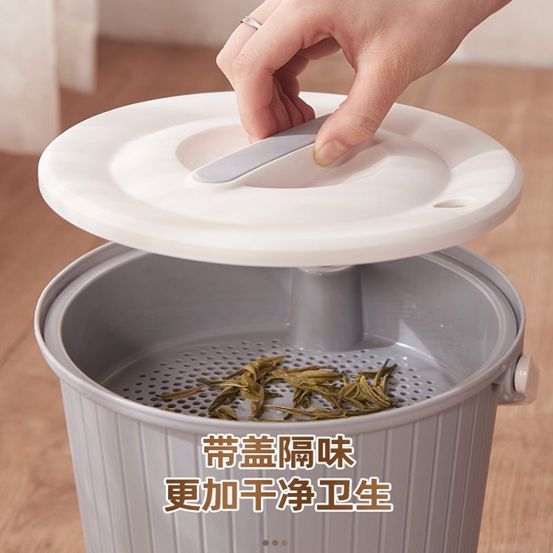LONGSTAR/龙士达茶水桶大容量茶水桶 浅灰色[可装热水]5.5L高清大图