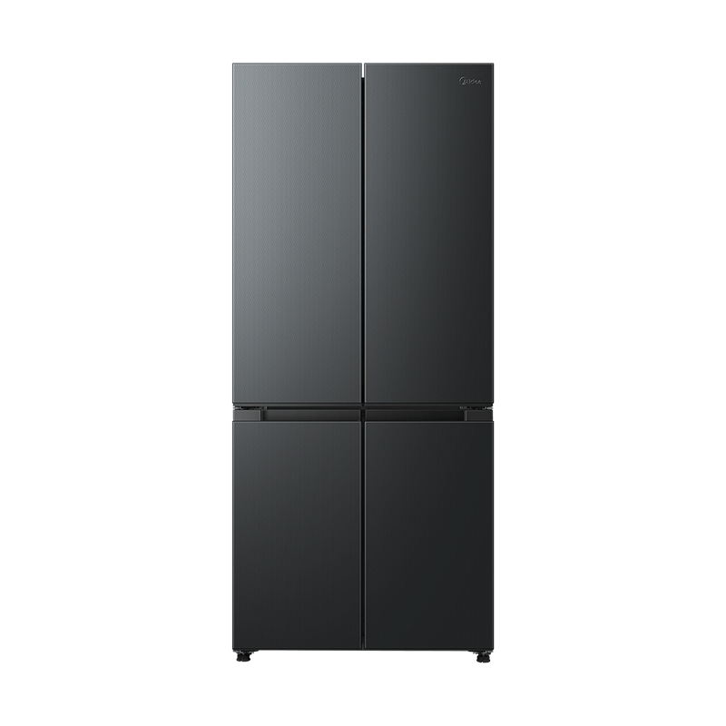 美的(Midea)一级能效大容量风冷无霜超薄冰箱572升双开对开门冰箱 BCD-572WKPM(Q) 炭灰-浮光图片