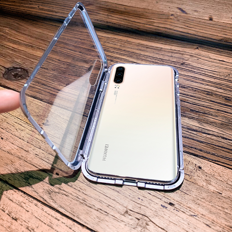 华为mate20pro磁吸手机壳mate20玻璃保护套p20全包防摔mate10网红p20pro磁吸保护框ToRomax