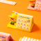 名创优品(miniso) 小鹦鹉Bebe系列橙色号码牌(混)装饰摆件