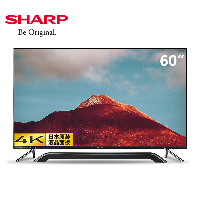 夏普(SHARP)LCD-60SU870A 60英寸4K超高清智能网络液晶平板电视机彩电